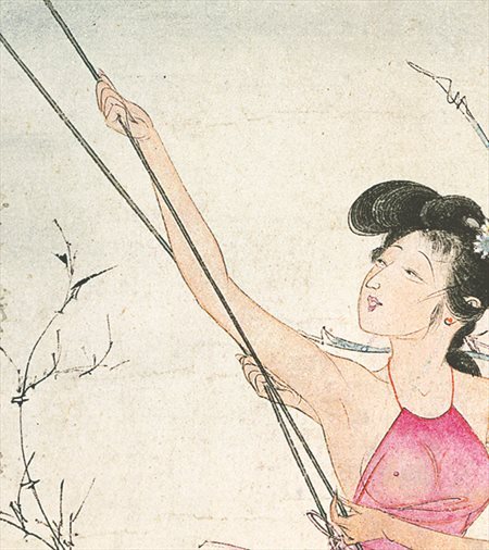 小金县-胡也佛的仕女画和最知名的金瓶梅秘戏图